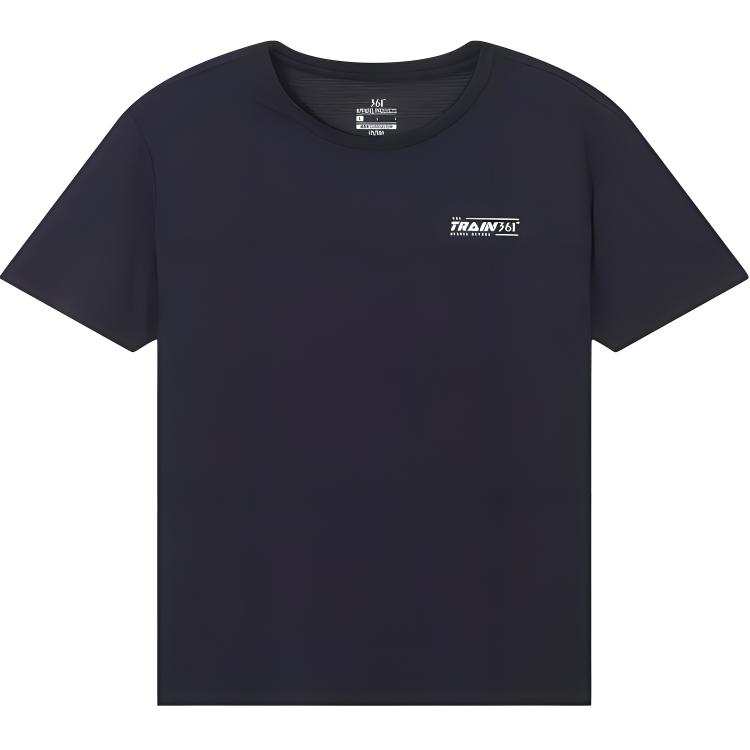 361° T Shirts Men's Dark Gray Crew Neck Moderate