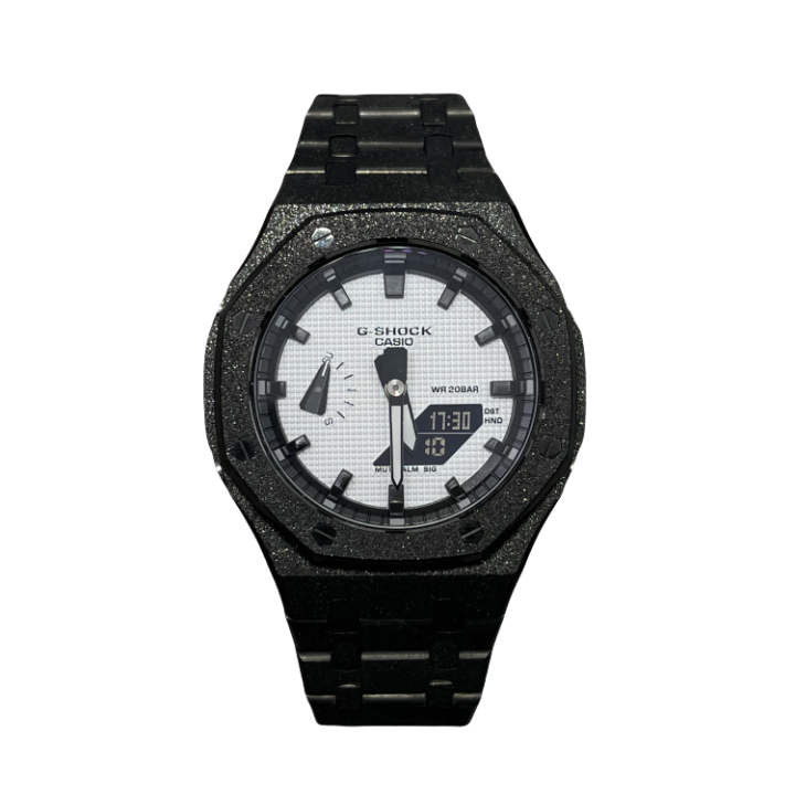 CASIO CASIO Custom Collection Quartz Movement Stainless Steel Watchband Watch Unisex White Dial