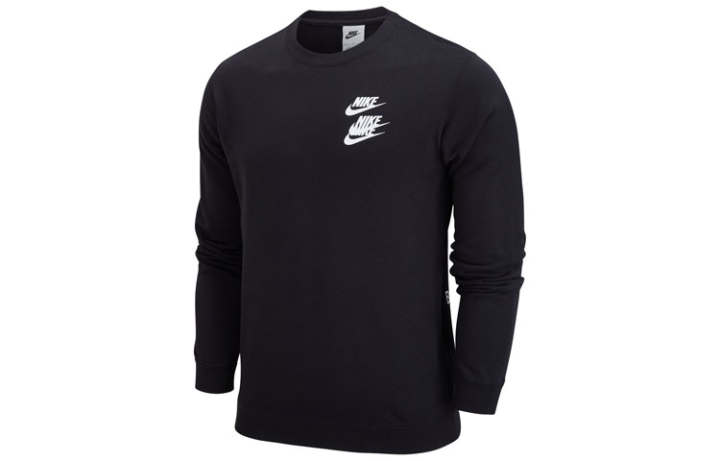 Nike Nike Sweatshirts Unisex Black Crew Neck Moderate Regular