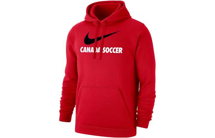 Nike Nike Sweatshirts Men's Red Hooded Moderate Regular