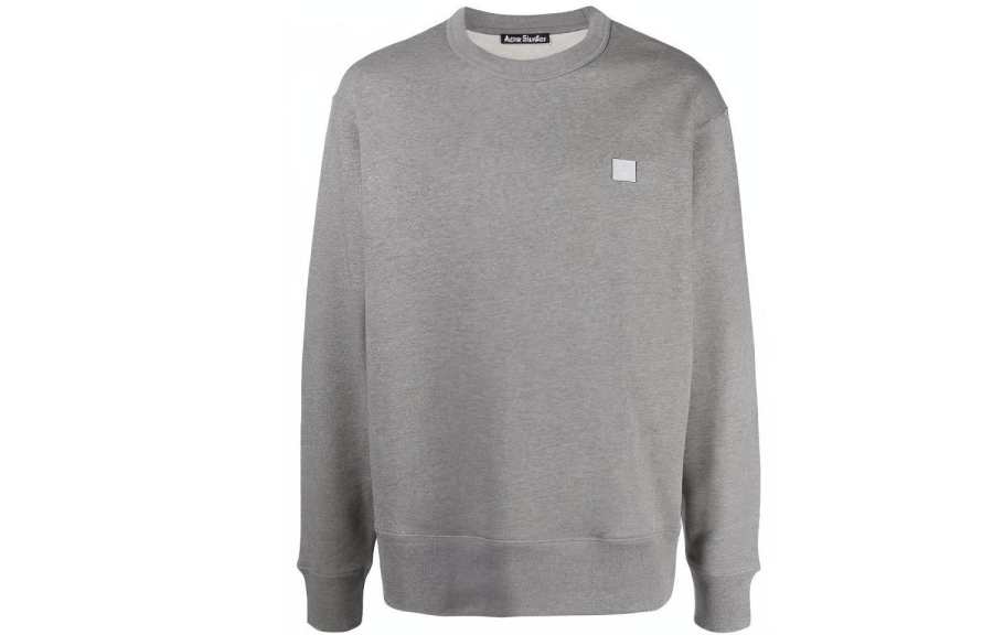 Acne Studios Acne Studios Face-patch Crew Neck Sweatshirt