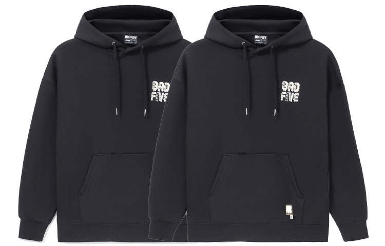 Li-Ning Li Ning Sweatshirt Unisex Black