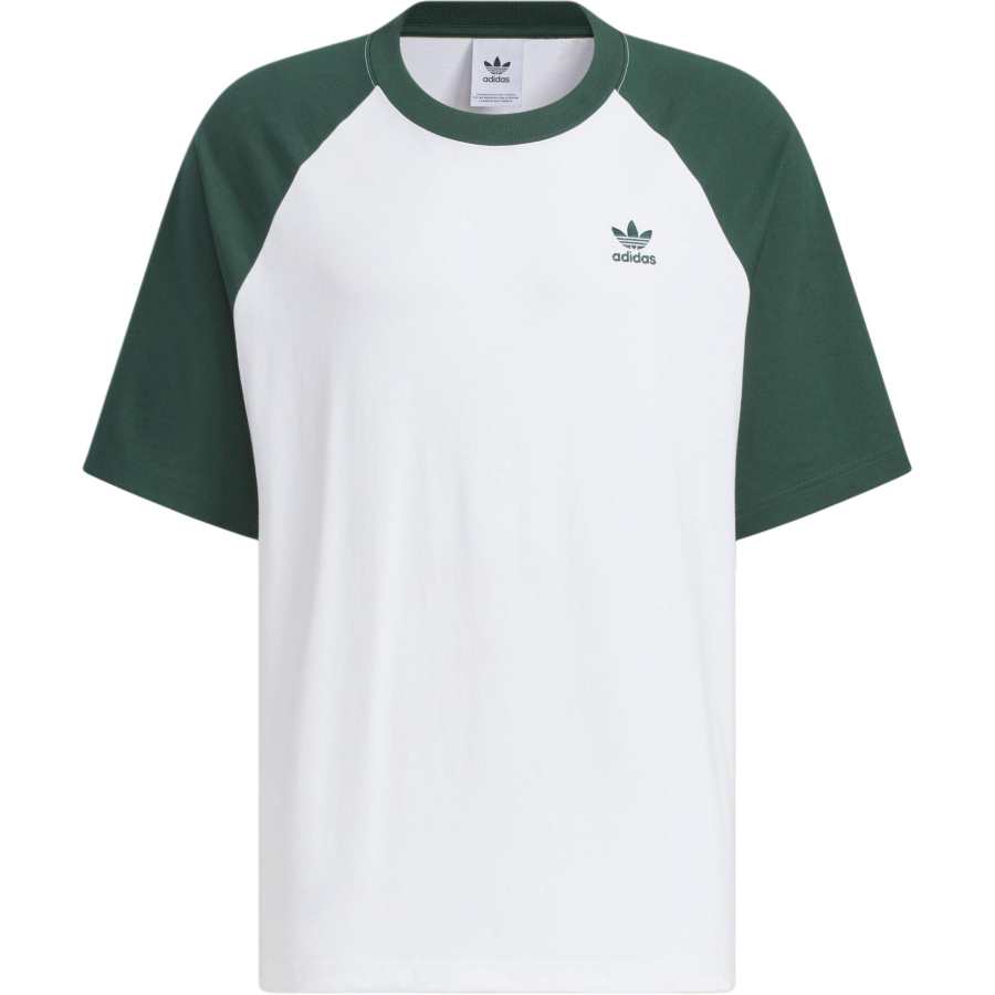 Adidas Originals ADICOLOR RAGLAN T SHIRT T Shirt Men's Mineral Green