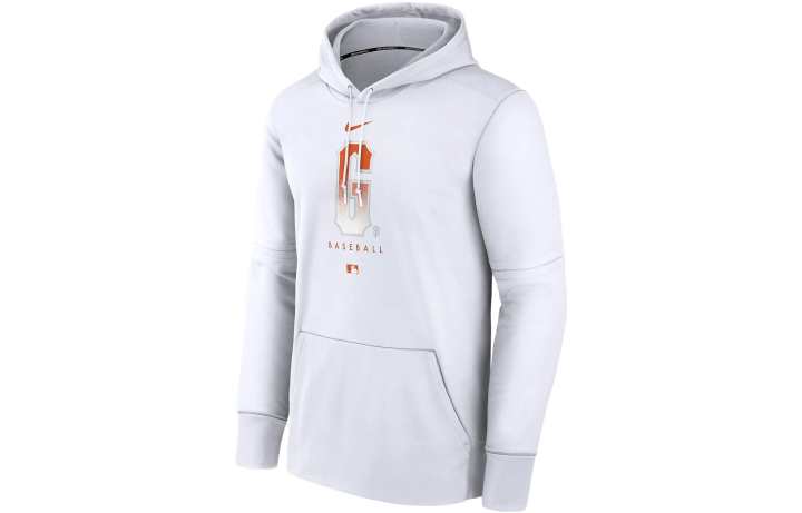 Nike Nike Sweatshirts Men's White Hooded Moderate Regular