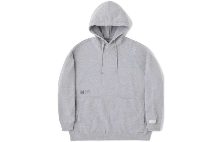 New Balance New Balance Sweatshirts Men's Light Gray Hooded Moderate Regular