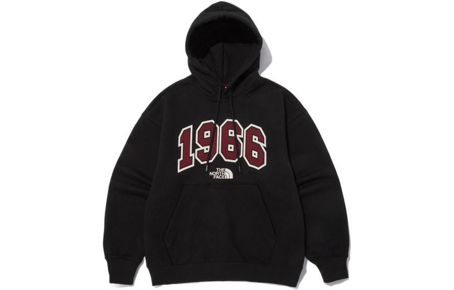 THE NORTH FACE Sweatshirts Men's Black Hooded Moderate Regular