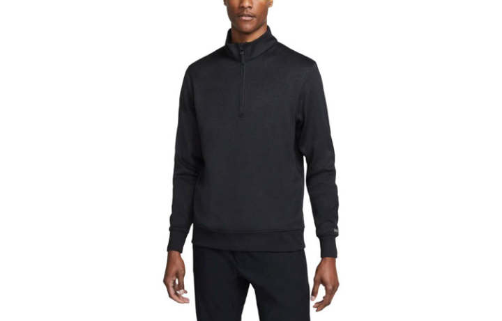 Nike Nike Sweatshirts Men's Black Stand Collar Moderate Regular