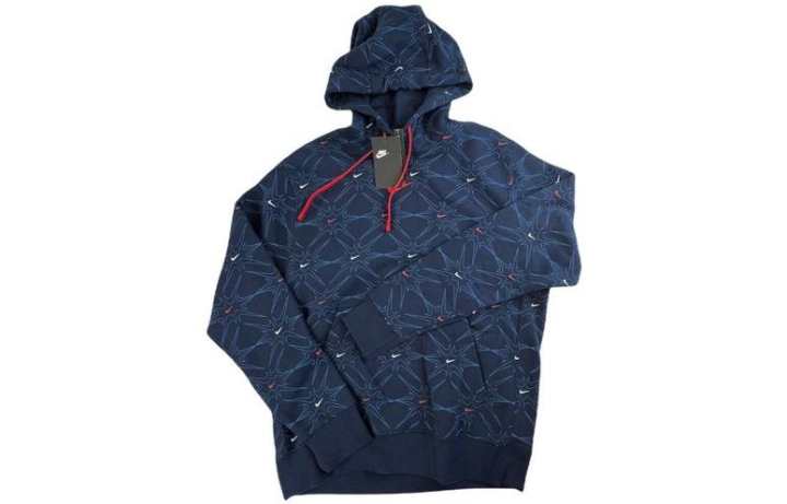 Nike Nike Sweatshirts Men's Blue Hooded Moderate Other