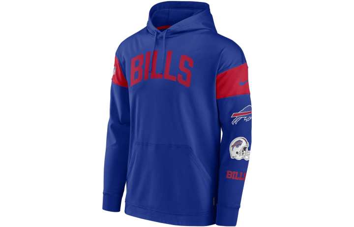 Nike Nike Sweatshirts Men's Blue Hooded Moderate Regular