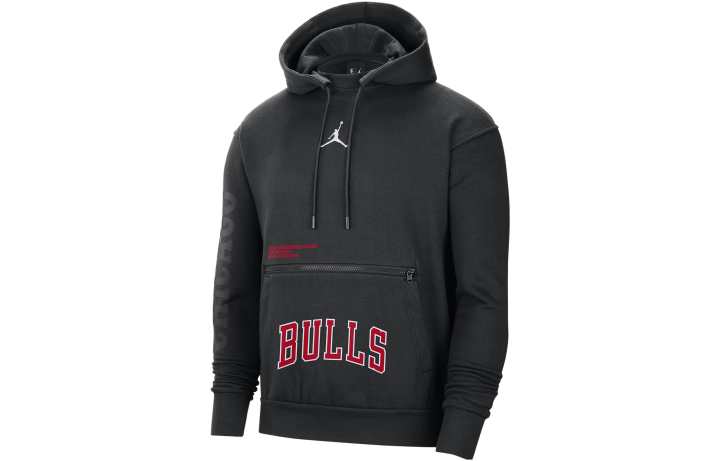 Jordan Jordan Chicago Bulls Courtside Statement Edition Men's Jordan Nba Fleece Pullover Hoodie