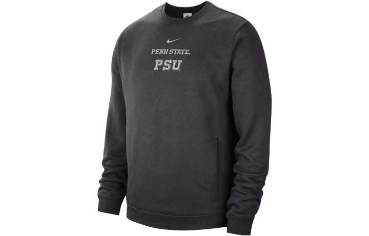 Nike Nike Sweatshirts Men's Black Crew Neck Moderate Regular