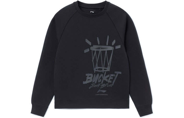 Li-Ning Li Ning Sports Basketball Collection Sweatshirts Men's Crew Neck Moderate Regular