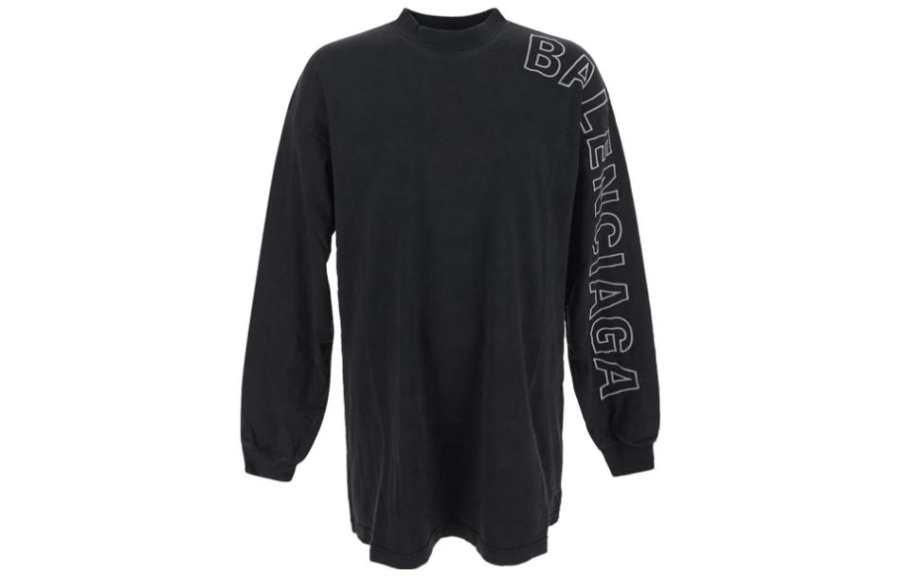 Balenciaga Logo-embroidered Cotton T-shirt