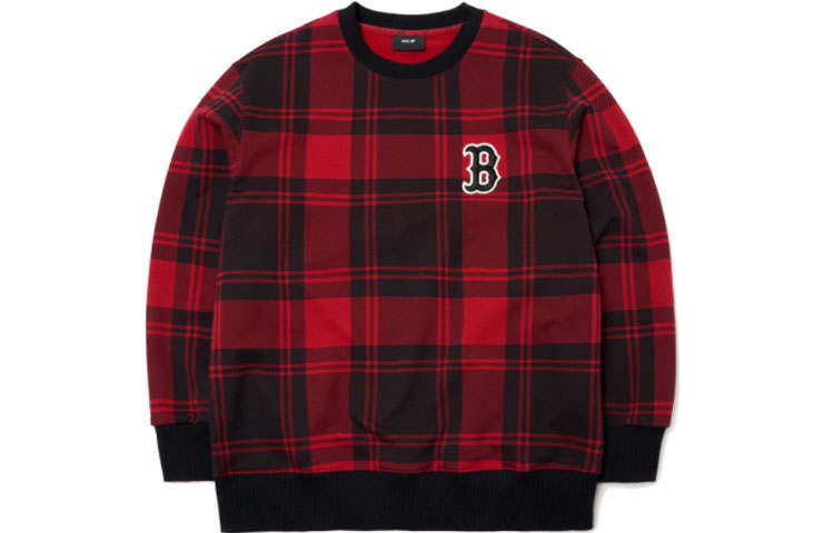MLB MLB Sweatshirts Unisex Red Crew Neck Moderate Regular