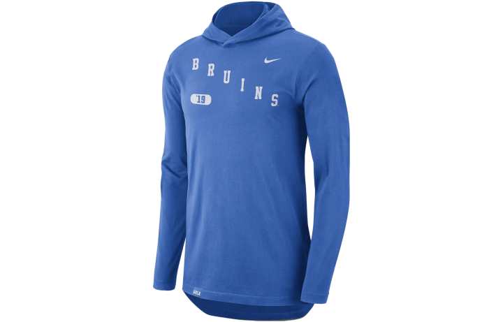 Nike Nike Sweatshirts Men's Sky Blue Hooded Moderate Regular