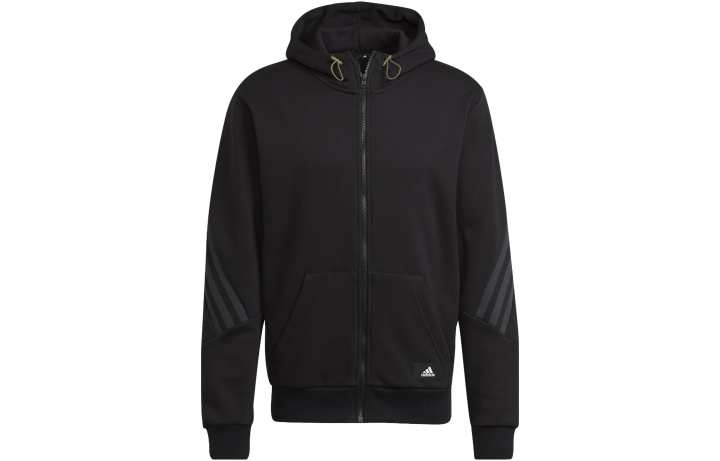 Adidas Adidas Sweatshirts Men's Black Hooded Moderate Other