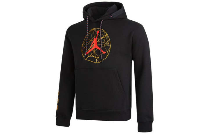 Jordan Jordan Sweatshirts Men's Black Hooded Moderate Other