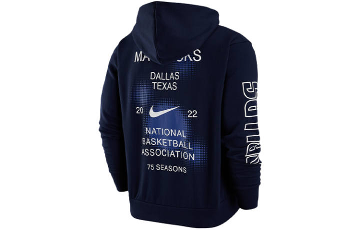 Nike Nike Sweatshirts Men's Blue Hooded Moderate Regular