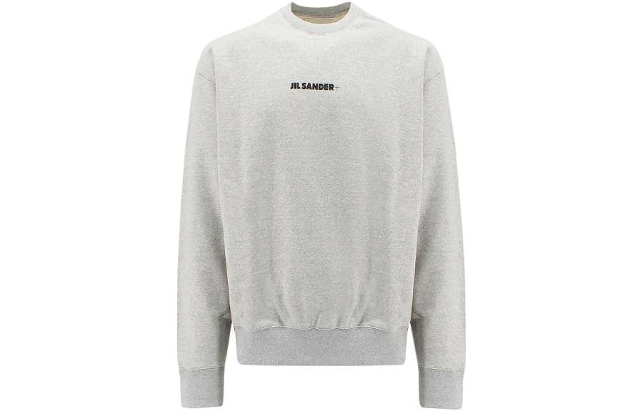 JIL SANDER Jil Sander logo-print crew neck sweatshirt
