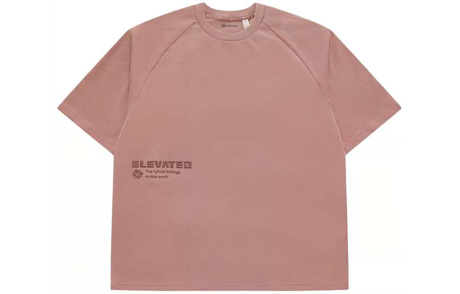 FILA FUSION T Shirt Unisex Sauce Plum Pink