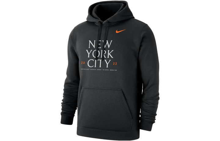 Nike Nike Sweatshirts Men's Black Hooded Thickened Mock Two Piece