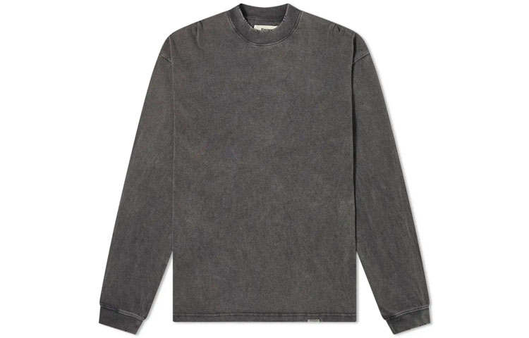 REPRESENT REPRESENT Sweatshirts Men's Washed Gray Crew Neck Moderate Regular
