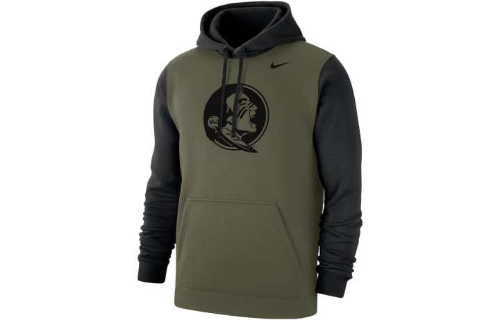 Nike Nike Sweatshirts Men's Olive Hooded Thickened Other