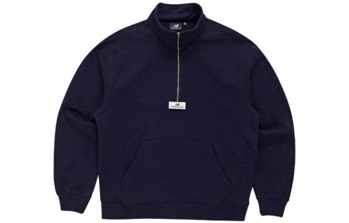 New Balance New Balance Sweatshirts Men's Black Crew Neck Thickened Other