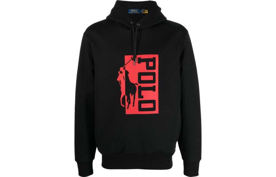 Polo Ralph Lauren Logo print Cotton blend Hoodie