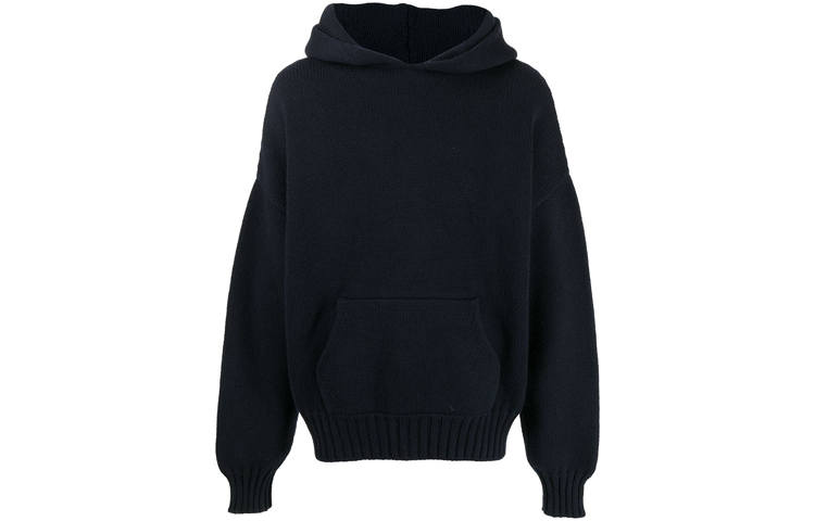 Fear Of God Sweatshirts Men's Blue Hooded Moderate Regular
