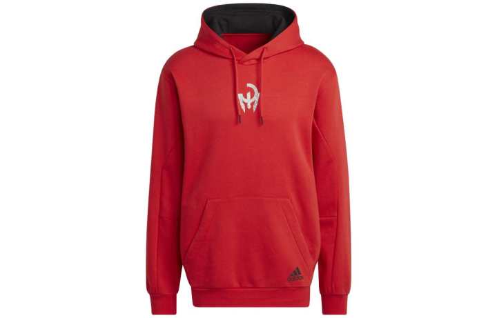 Adidas Adidas Sweatshirts Men's Red Hooded Moderate Regular