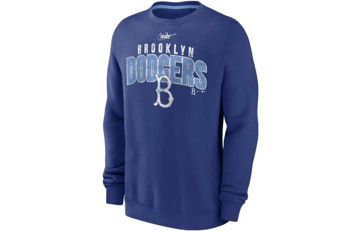 Nike Nike Los Angeles Dodgers 2025 World Series Champion Gold Series Men's Nike Mlb Pullover Crew