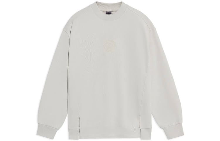 Li-Ning Li Ning Sweatshirts Unisex White Crew Neck Moderate Regular