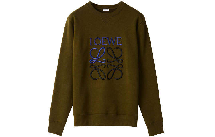 LOEWE LOEWE Sweatshirt Men's Khaki Green