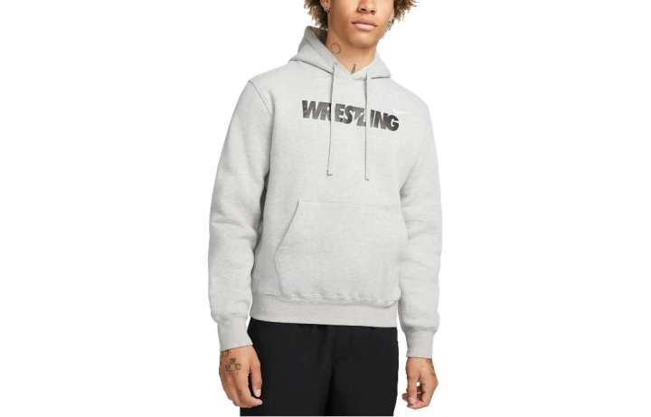 Nike Nike Sweatshirts Men's Light Gray Hooded Moderate Other