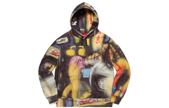 Supreme Supreme X Lady Pink Hooded Sweatshirt