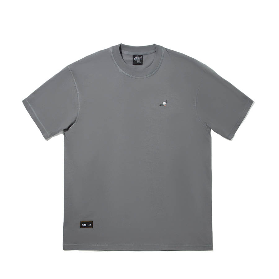 Li-Ning Li Ning x Staple T Shirt Men's Asphalt Gray