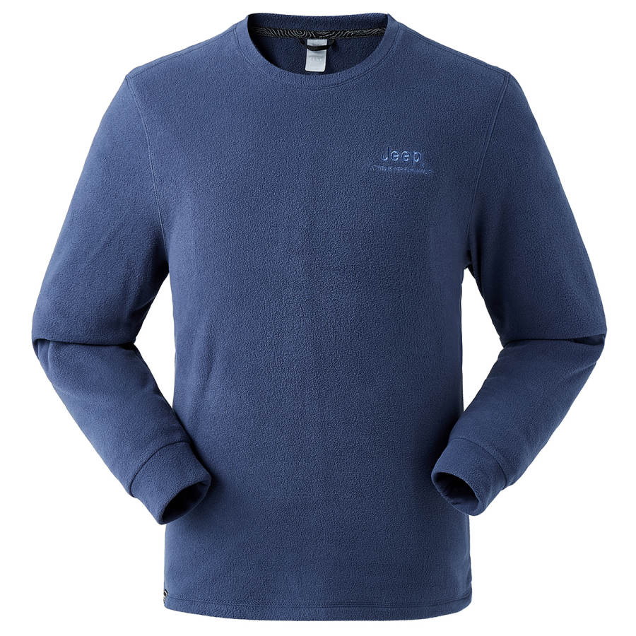 Jeep Jeep Sweatshirts Men's Crew Neck Thickened Regular
