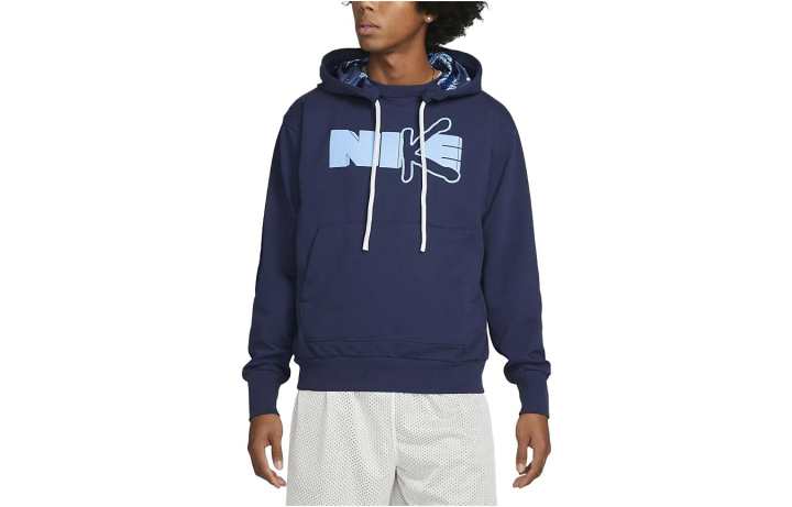 Nike Nike Sweatshirts Men's Marine Blue Hooded Moderate Other