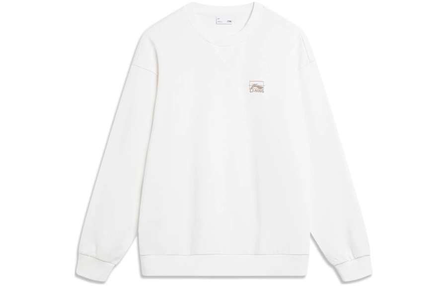 Li-Ning Li Ning Sports Fashion Collection Sweatshirt Unisex Ivory