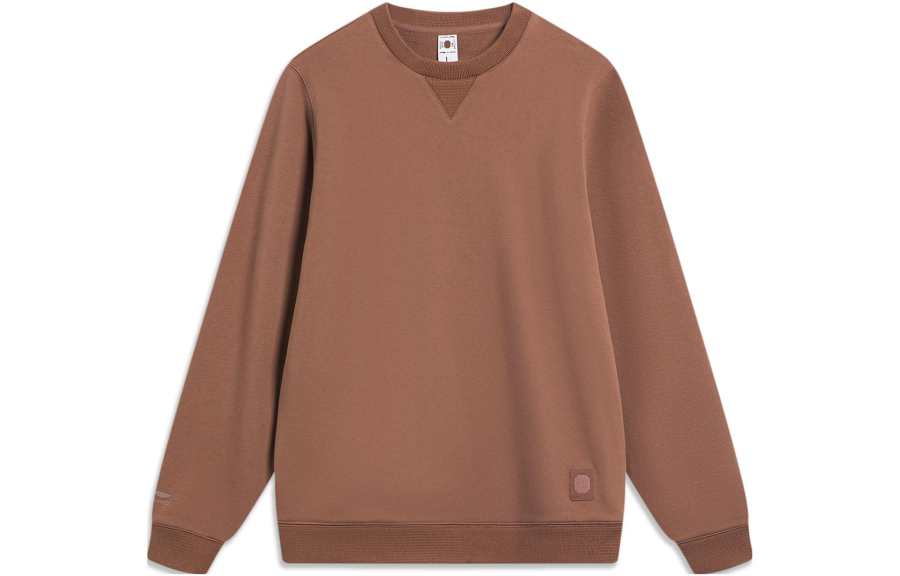 Li-Ning Li Ning Sweatshirt Men's Milk Coffee Umber