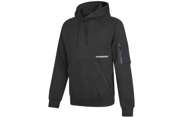 Jordan Jordan Sweatshirts Unisex Black Hooded Thickened Regular