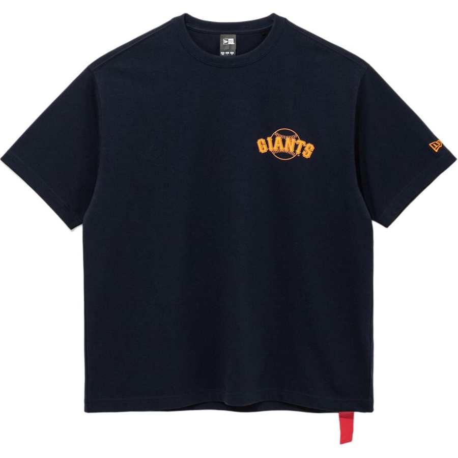 New Era T Shirts Unisex Blue Crew Neck
