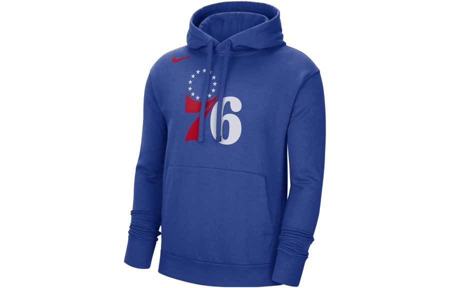 Nike Nike Nba Philadelphia 76ers Fleece Pullover Loose Fit Hoodie