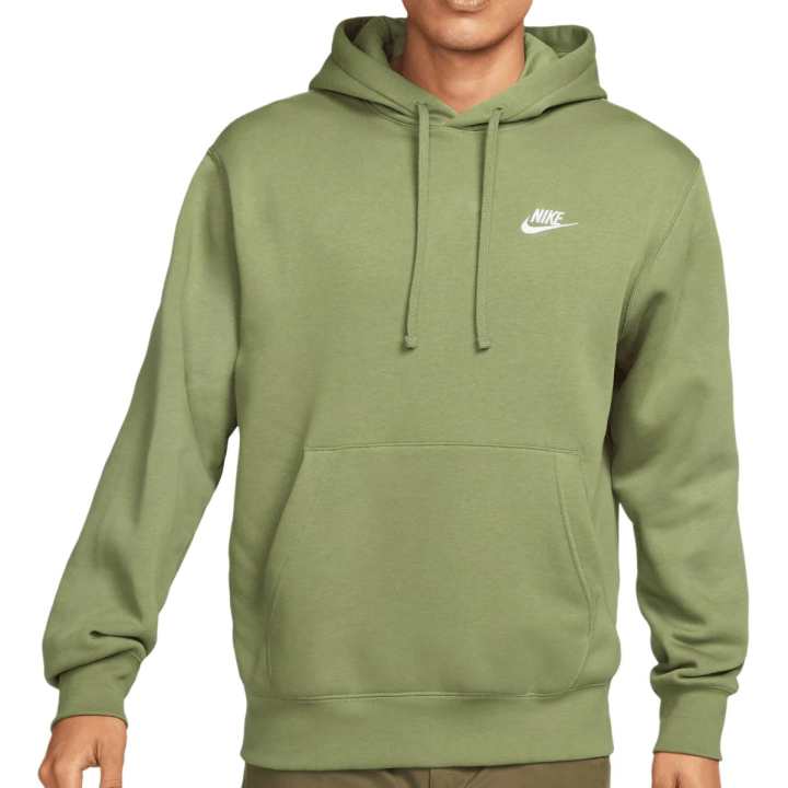Nike Nike Sweatshirts Men's Green Hooded Moderate Regular