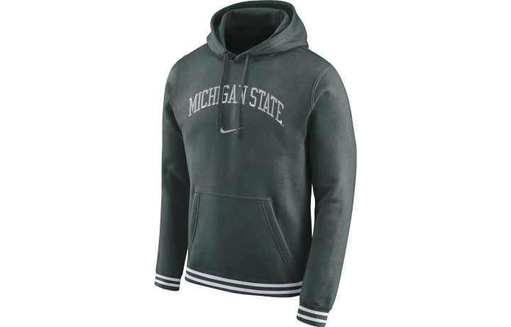 Nike Nike Sweatshirts Men's Green Hooded Moderate Regular