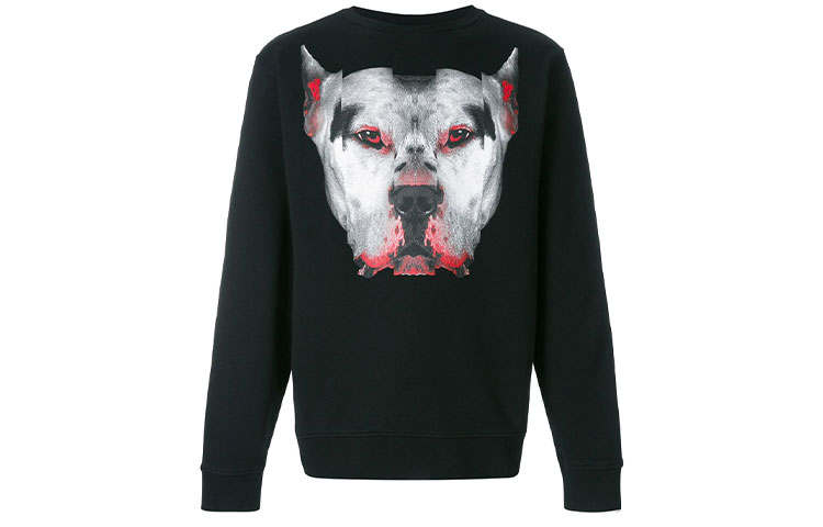 Marcelo Burlon Marcelo Burlon Sweatshirts Men's Black Crew Neck Moderate Regular