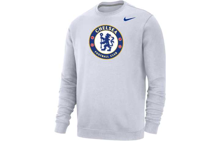 Nike Nike Sweatshirts Men's Light Gray Crew Neck Moderate Regular