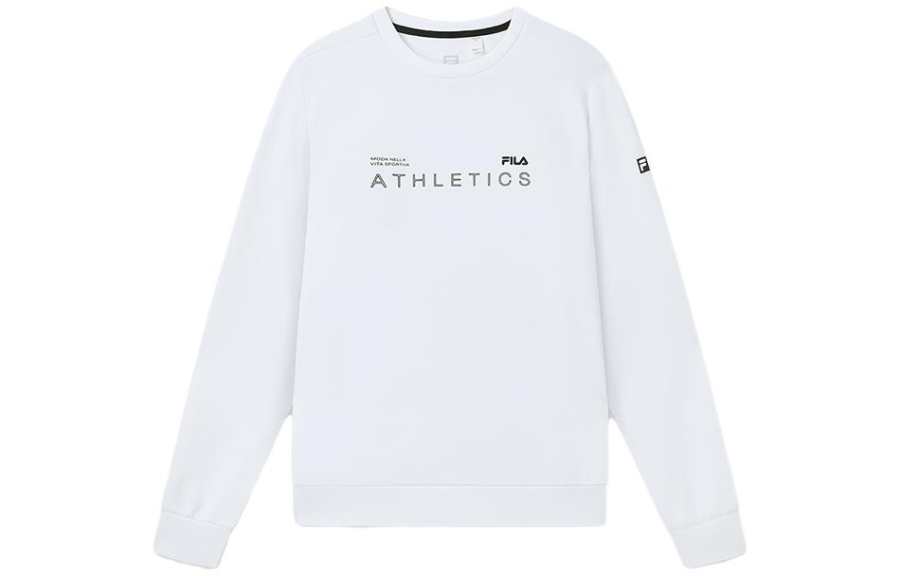 FILA Sweatshirts Men's White Crew Neck Moderate Regular