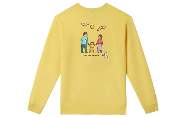 New Balance New Balance Zero Per Zero Sweatshirts Unisex Yellow Crew Neck Moderate Regular